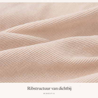 Ribstructuur van dichtbij